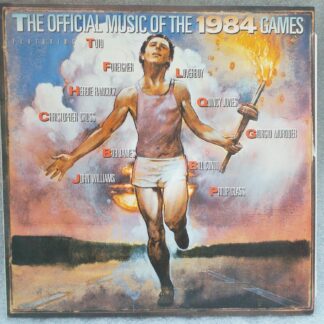 The Official Music Of The 1984 Games   Disc VINIL LP  VG+  Foreigner, Quincy Jones, Bob James, Toto, Loverboy, Philip Glass
