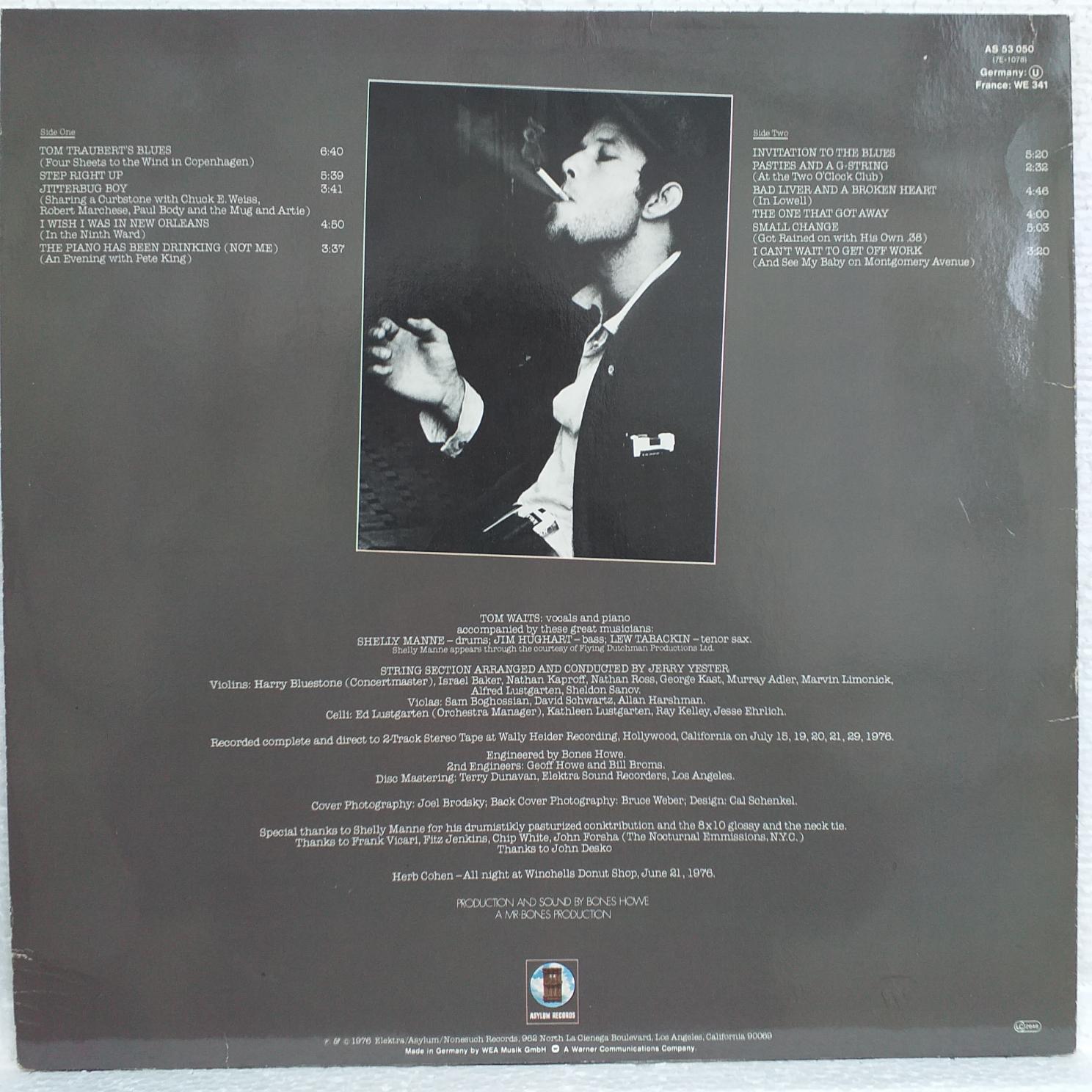 Tom Waits – Small Change Disc VINIL LP VG+ - imagine 2