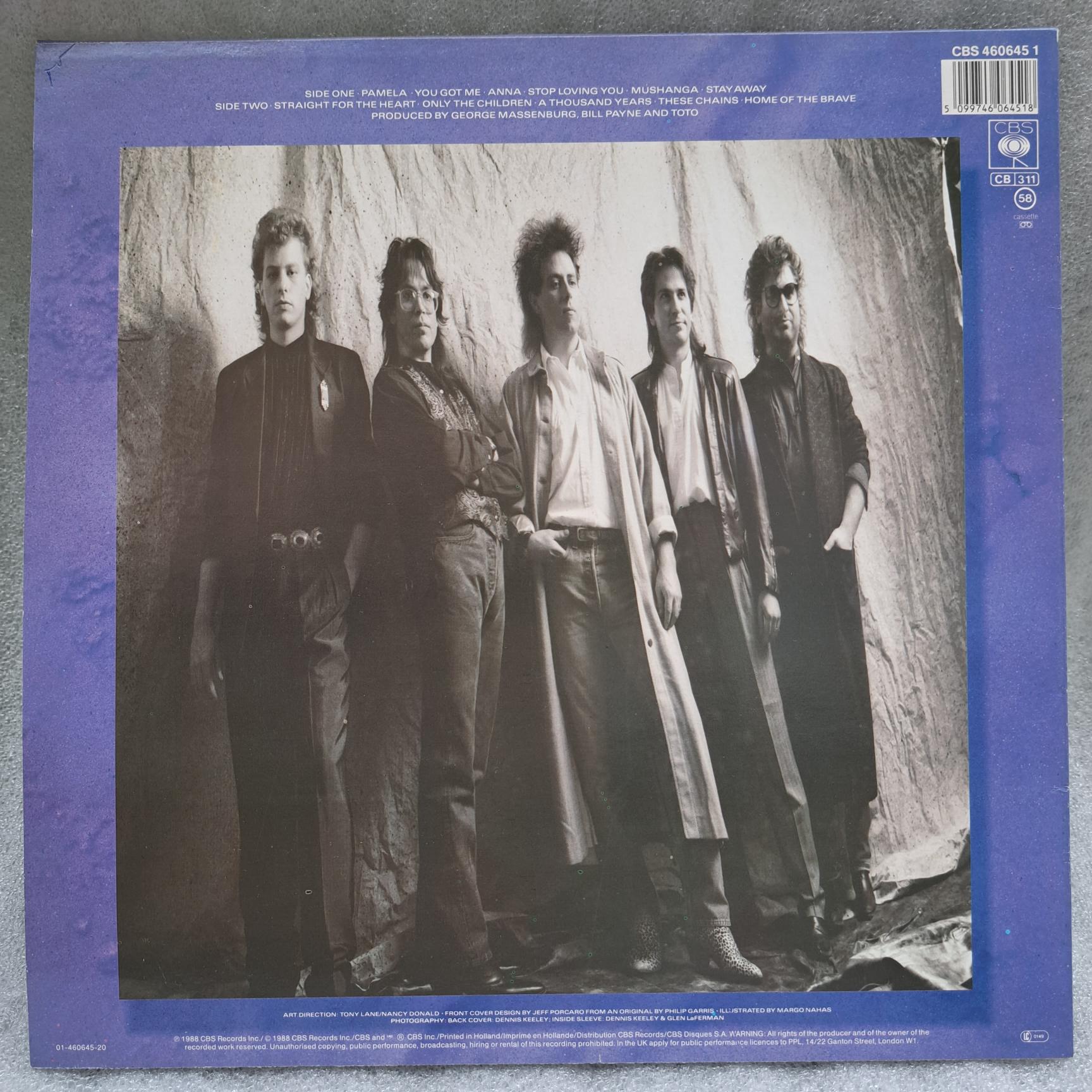 Toto – The Seventh One .Disc VINIL LP VG+ - imagine 3