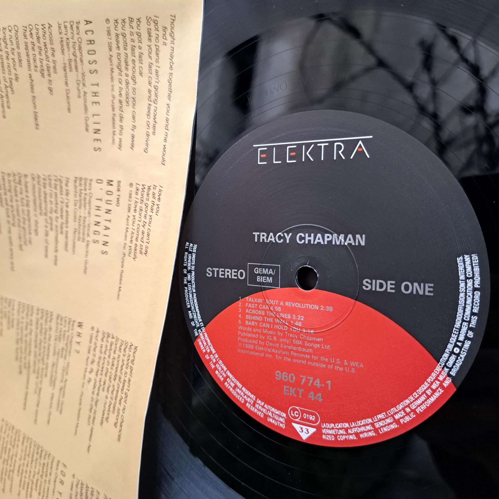 Tracy Chapman – Tracy Chapman Disc VINIL LP VG+ (R) - imagine 3