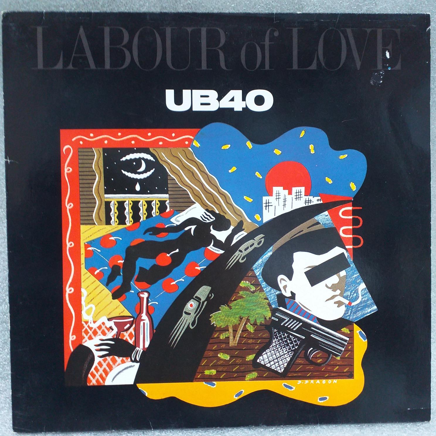 UB40 UB 40– Labour Of Love Disc VINIL LP VG+