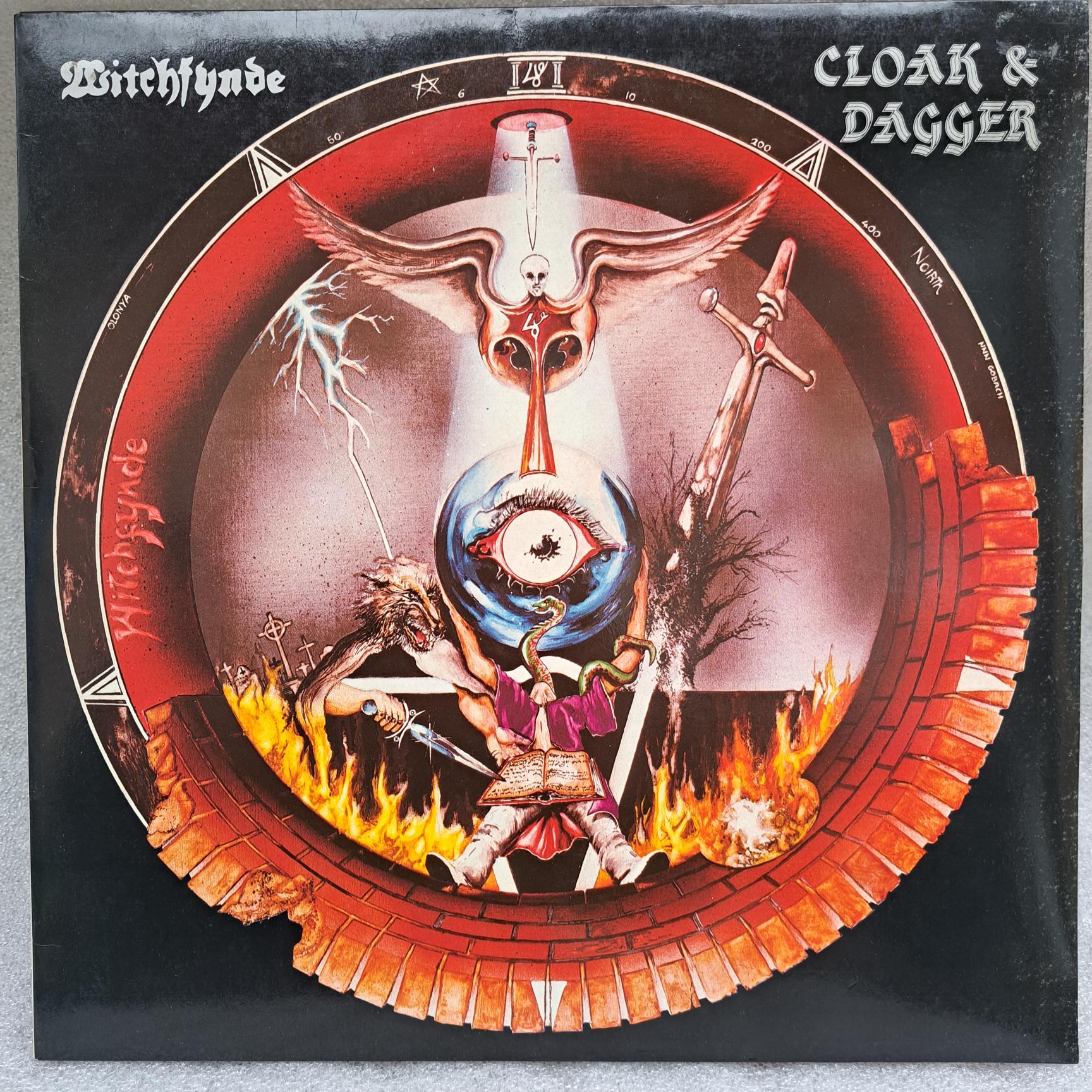 Witchfynde – Cloak & Dagger .Disc VINIL LP VG+