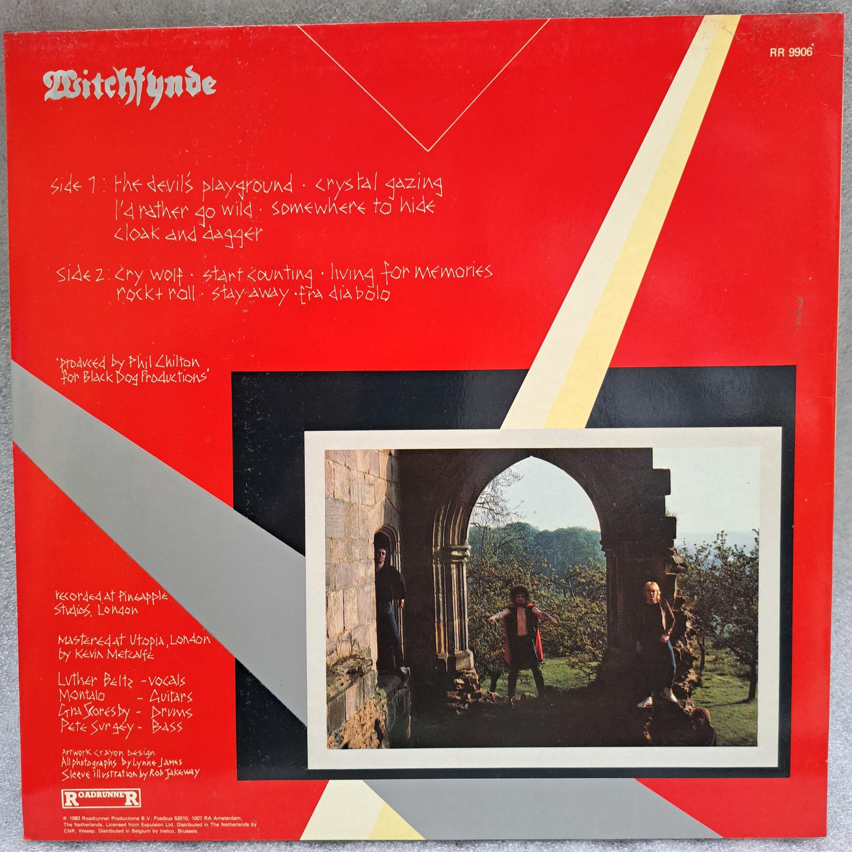Witchfynde – Cloak & Dagger .Disc VINIL LP VG+ - imagine 2