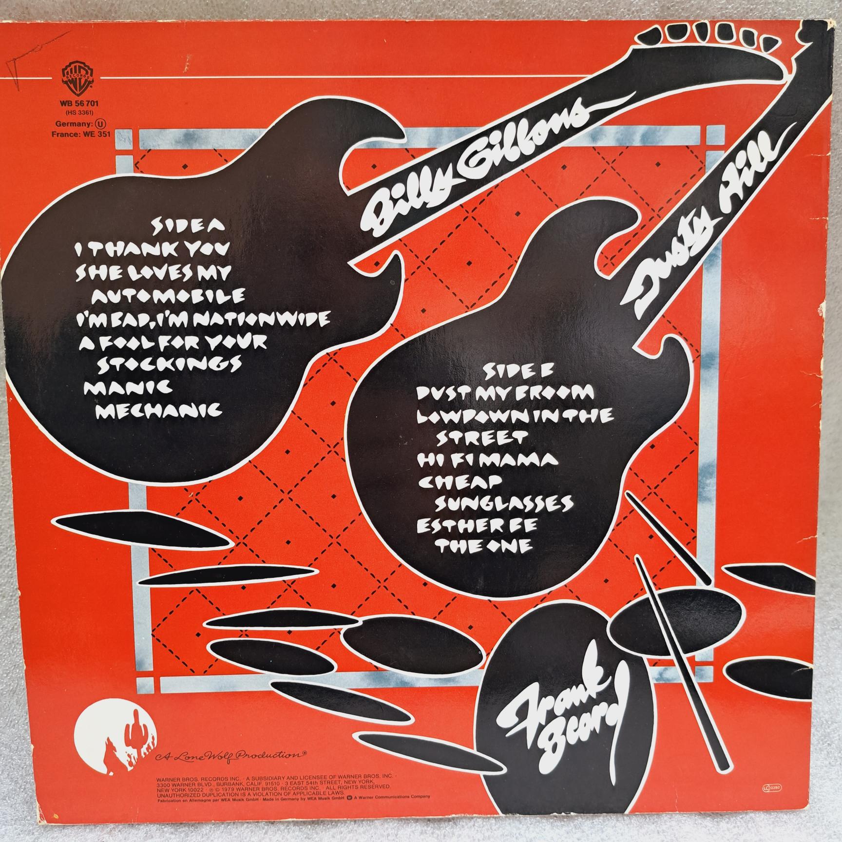 ZZ Top – Degüello Disc VINIL LP VG - imagine 3