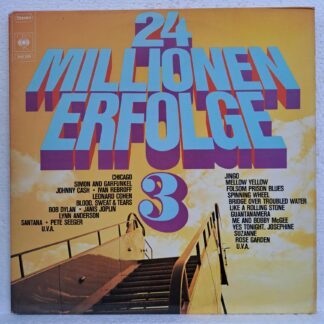 24 Millionen Erfolge 3  Disc VINIL 2LP VG VG+  Simon And Garfunkel, Leonard Cohen, Johnny Cash, Janis Joplin, Lynn Anderson, Bob Dylan, Santana, Chicago