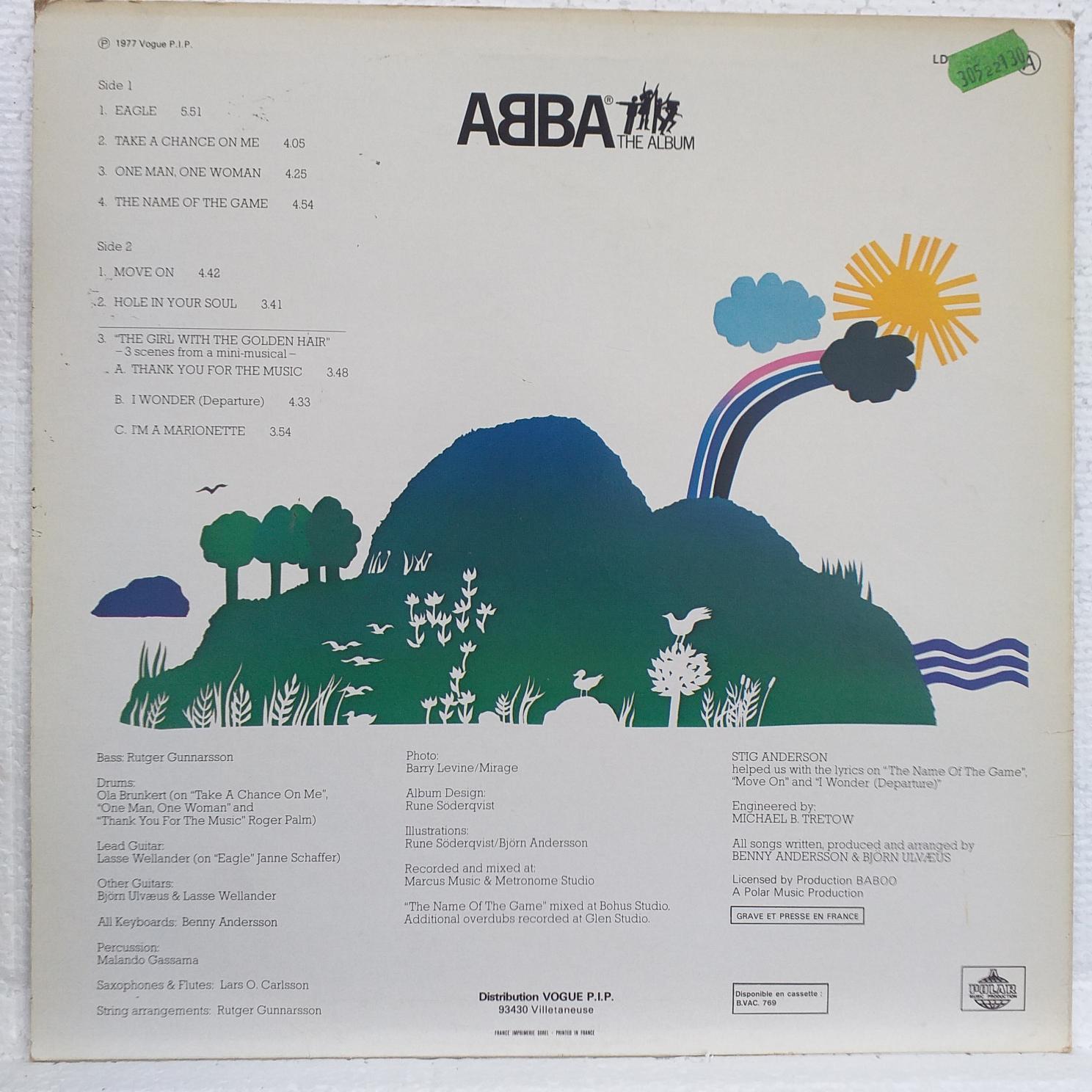 ABBA – The Album Disc VINIL LP VG+ - imagine 2
