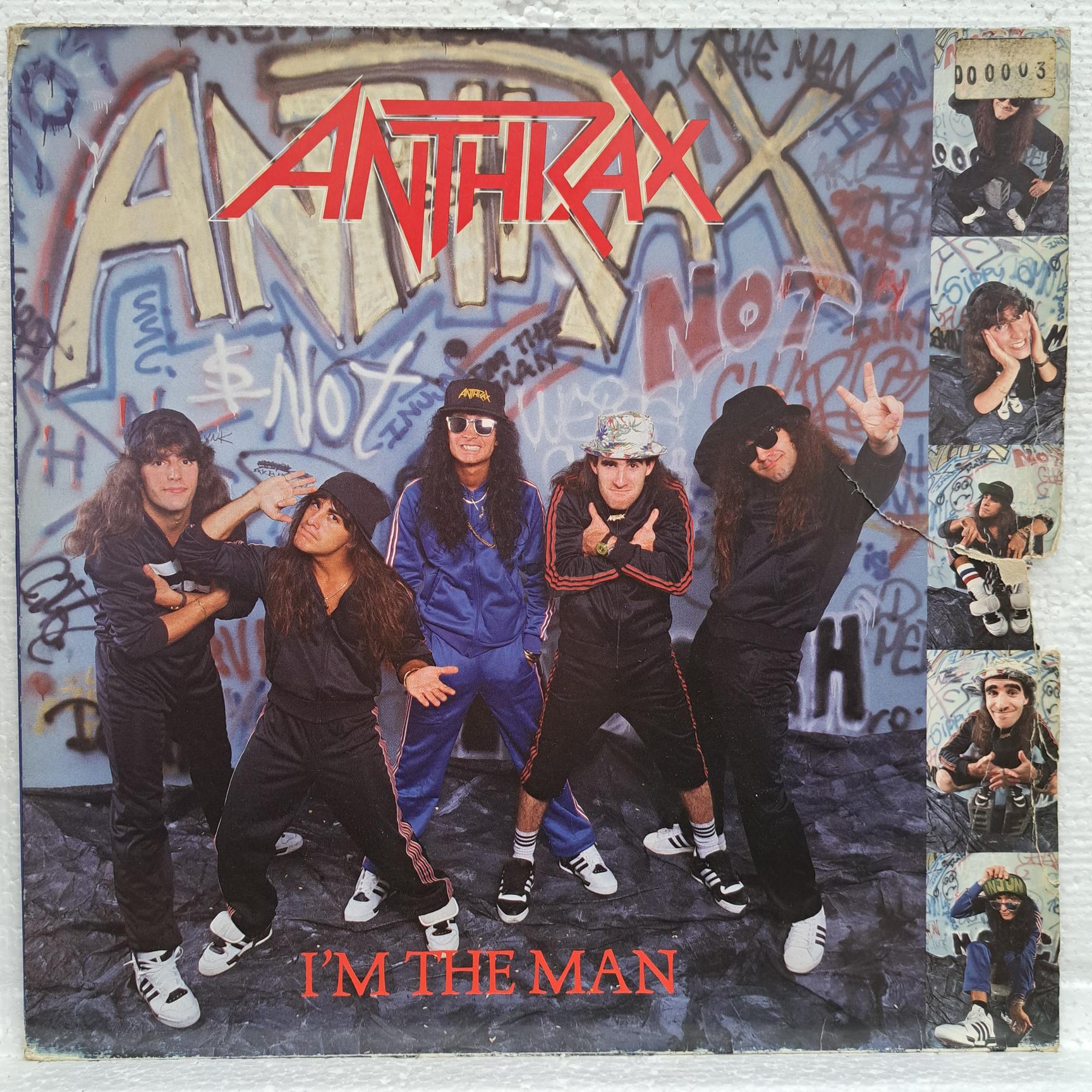 Anthrax – I'm The Man Disc VINIL LP VG VG+
