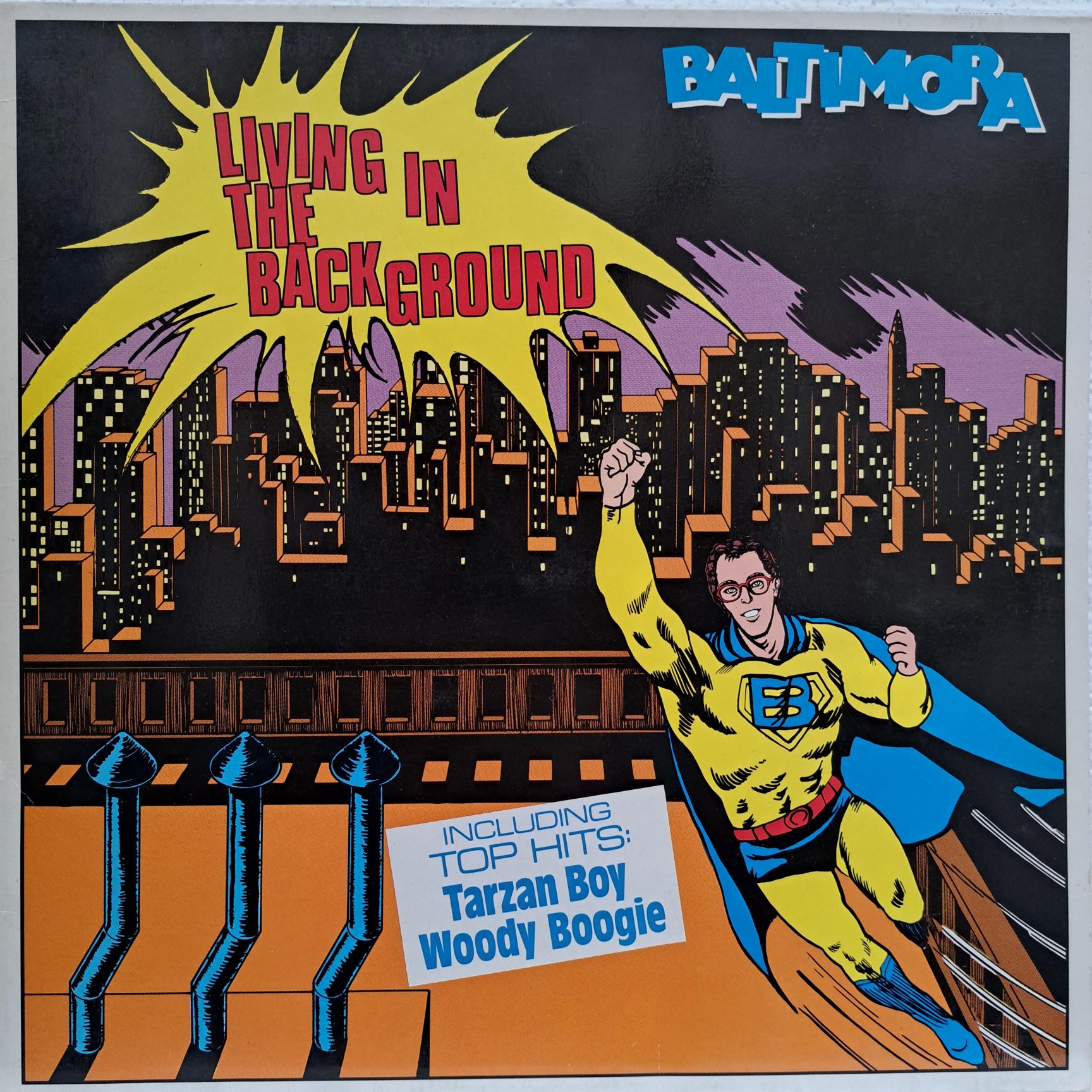 Baltimora – Living In The Background Disc VINIL LP VG VG+
