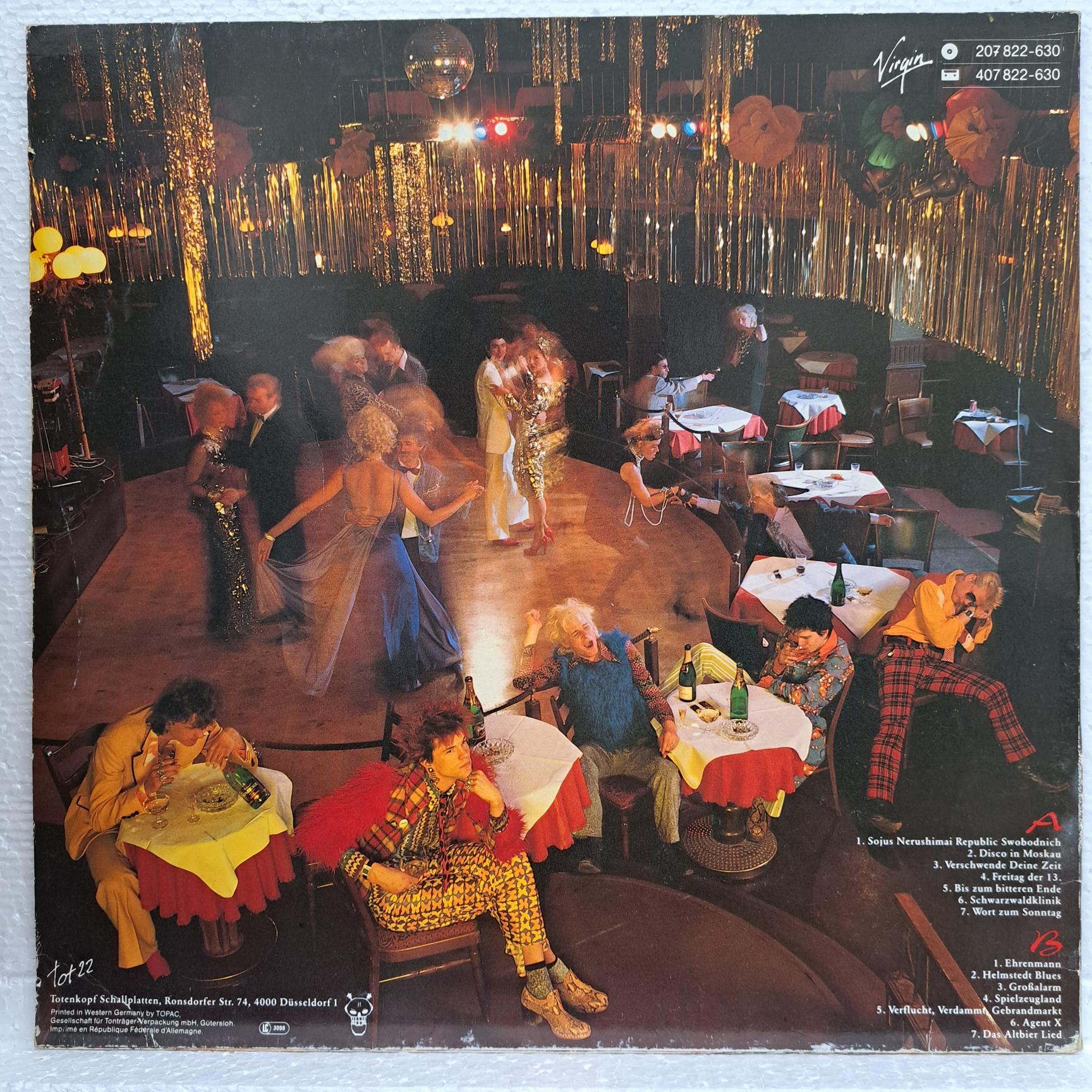 Die Toten Hosen – Damenwahl Disc VINIL LP VG VG+ - imagine 3