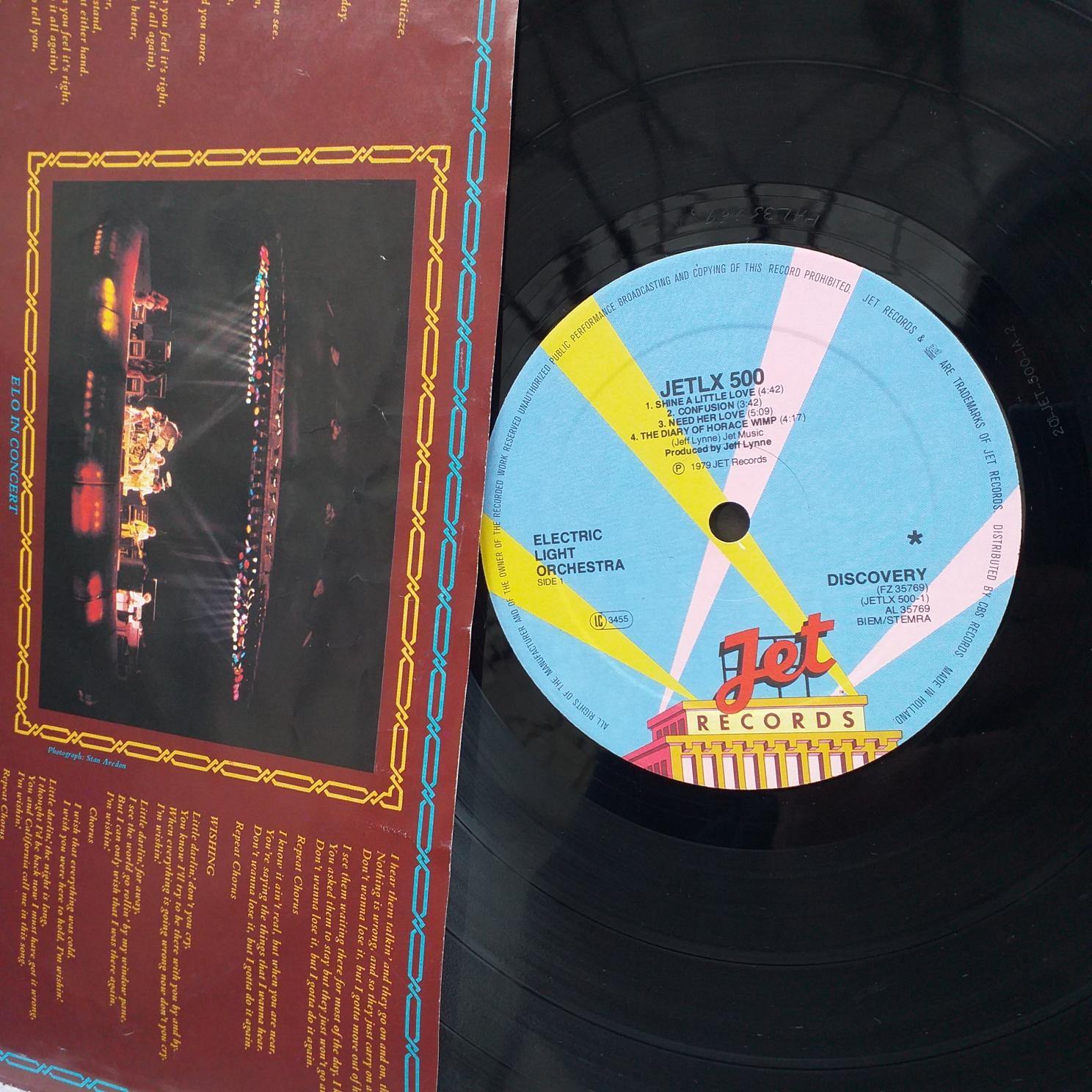 Electric Light Orchestra – Discovery Disc VINIL LP VG VG+ - imagine 3