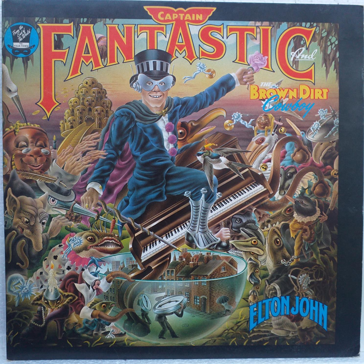 Elton John – Captain Fantastic And The Brown Dirt Cowboy Disc VINIL LP VG+ UK