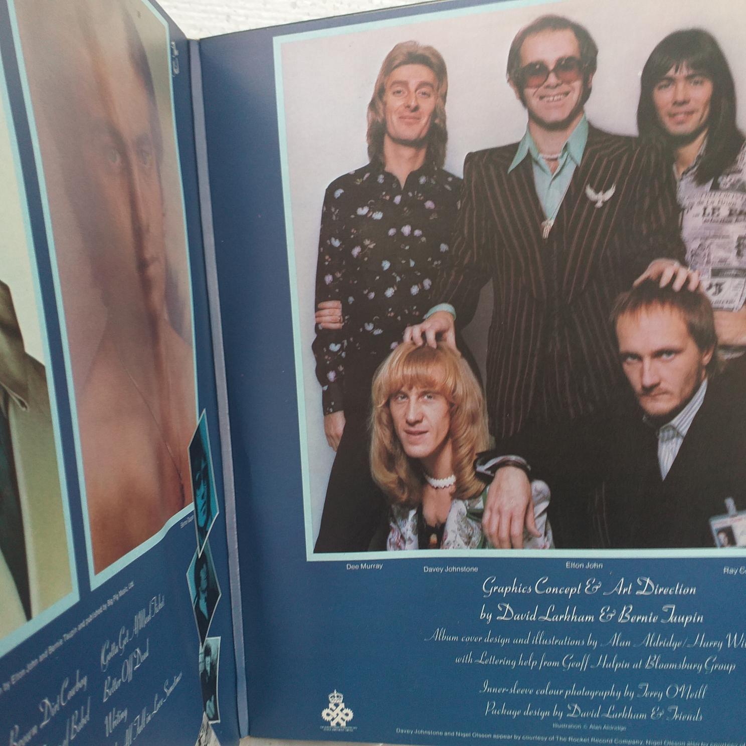 Elton John – Captain Fantastic And The Brown Dirt Cowboy Disc VINIL LP VG+ UK - imagine 5