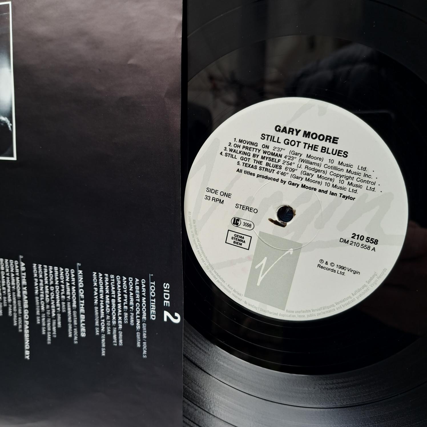 Gary Moore – Still Got The Blues Disc VINIL LP VG+ - imagine 3