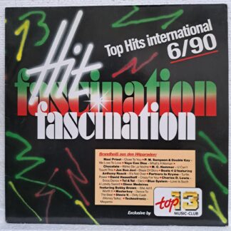 Technotronic–	Megamix,  Masterboy, Blue System, Glenn Medeiros,  Vaya Con Dios,  David Hasselhoff  - Hit Fascination 6 -90  Disc VINIL Ca nou !!!   Jon Bon Jovi, MC Hammer, Maxi Priest, (repostat1)
