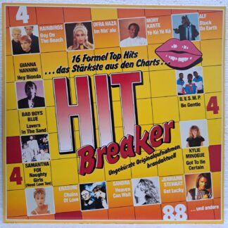Bad Boys Blue, SandraSamantha Fox -  Hitbreaker 4/88 - 16 Formel Top Hits  Disc VINIL LP VG VG+ Kylie Minogue, Tatjana, ErasureOfra Haza, Milli Vanilli