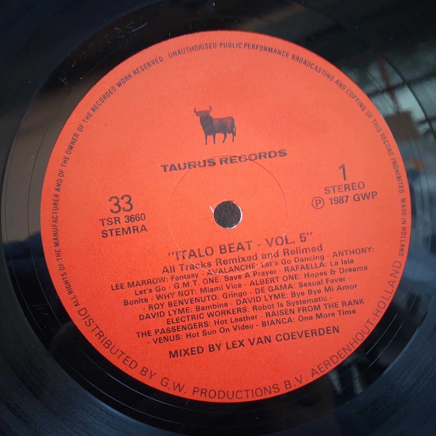 Italo Beat Vol. 3 Disc VINIL LP VG VG+ compilatie Riky Maltese, Fred Ventura, Suzanne, Anthony's Games, Forbidden Fruit ... - imagine 2