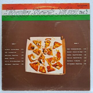 Italo Boot Mix Vol. 2  Disc VINIL LP VG