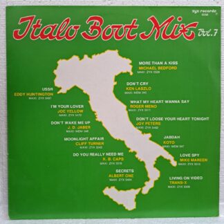Italo Boot Mix Vol. 7 Disc VINIL VG Mike Mareen, Koto, ken Laszlo, Eddy Huntingto, Trans X , Joe Yellow   Disc VINIL LP  VG+