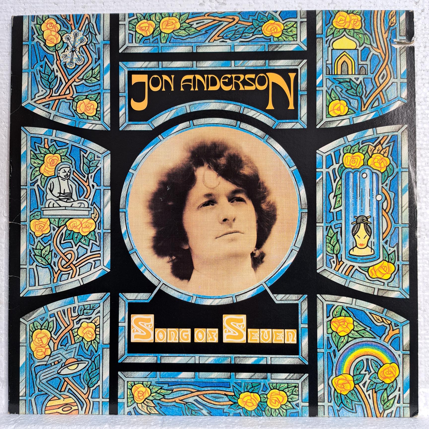 Jon Anderson – Song Of Seven Disc VINIL LP VG+ USA
