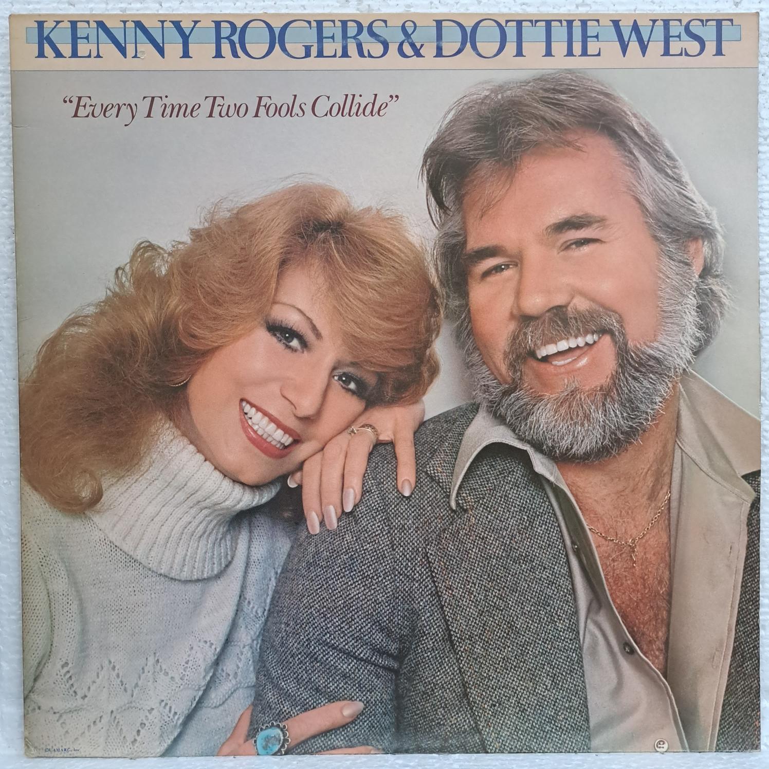 Kenny Rogers & Dottie West – Every Time Two Fools Collide Disc VINIL LP VG VG+
