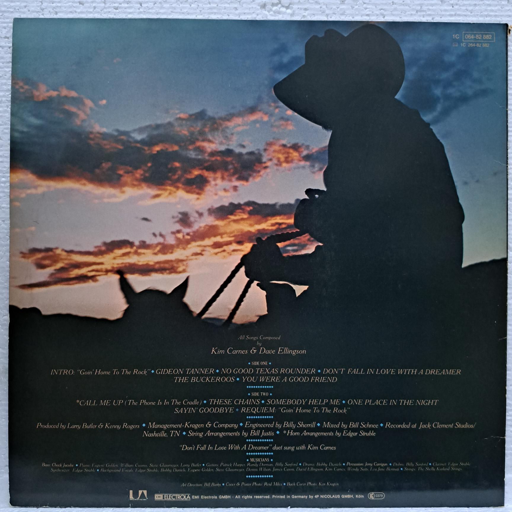 Kenny Rogers – Gideon Disc VINIL LP VG+ - imagine 2