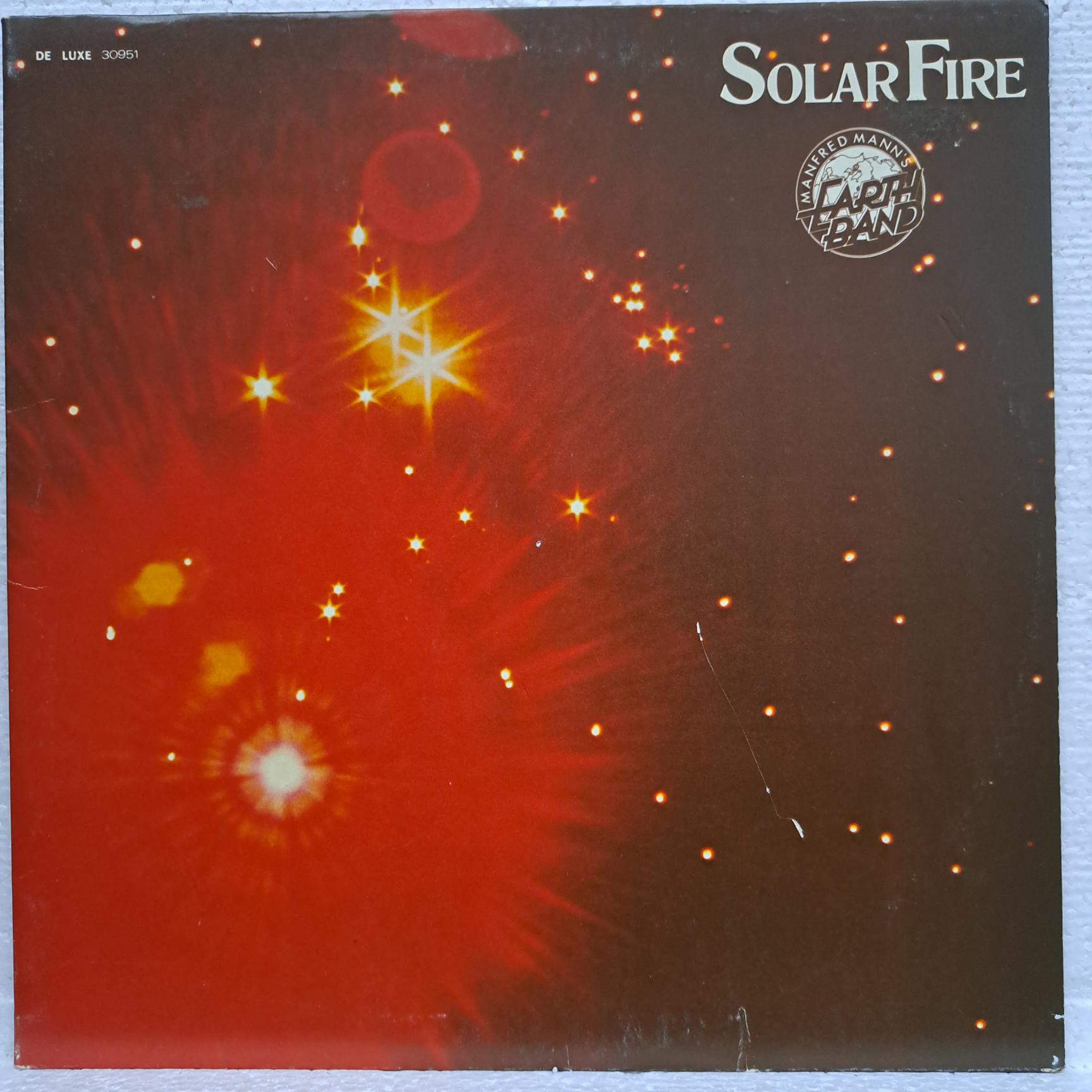 Manfred Mann's Earthband – Solar Fire Disc VINIL LP VG VG+