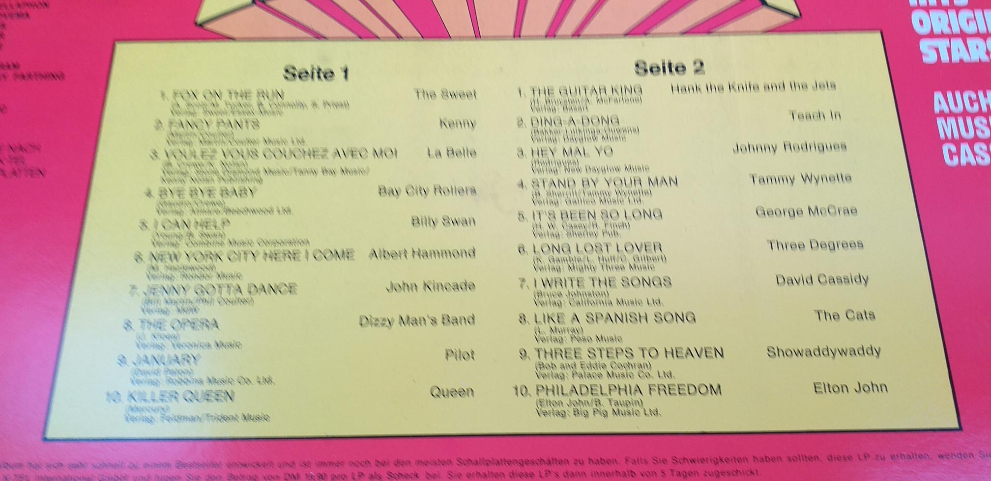 Mike Mareen, Koto, ken Laszlo Disc VINIL 4 LP VG VG+ compilatie Italo Boot Mix - Country - Ronny’s Pop Show - Pop explosion- Johnny Cash, Eddy Grant, Saga , Toto, Phil Collins, Prince .... - imagine 2