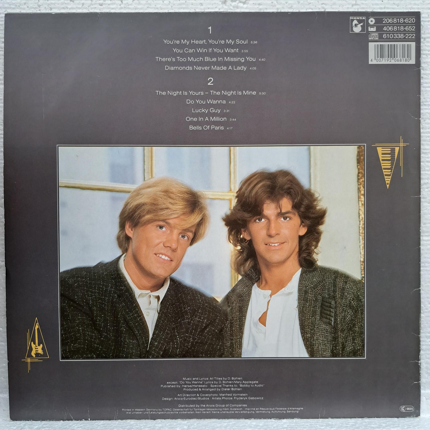 Modern Talking The 1st Album Disc VINIL VG VG+ - Discuri Muzică