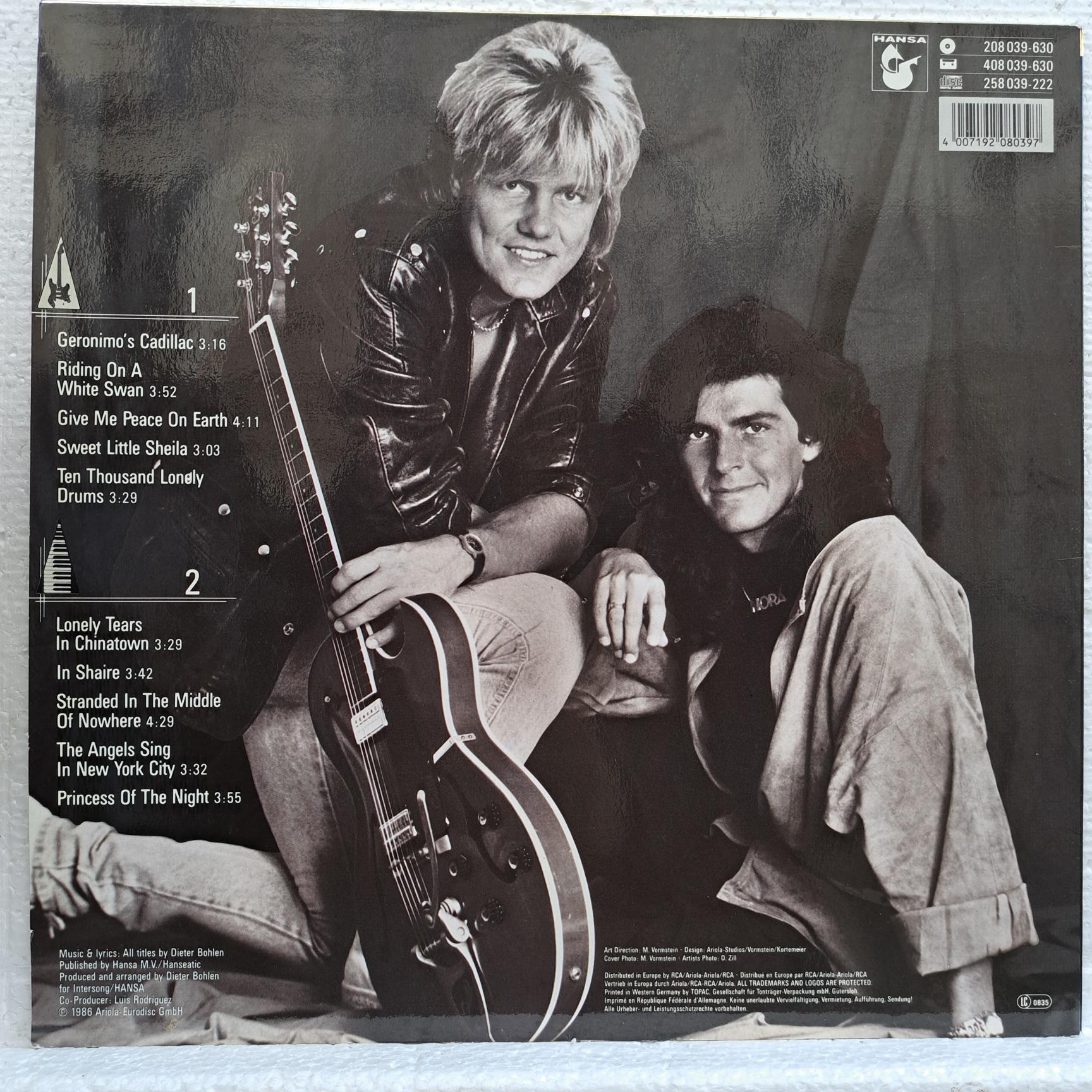 Modern Talking – In The Middle Of Nowhere – The 4th Album Disc VINIL LP VG+ - imagine 2
