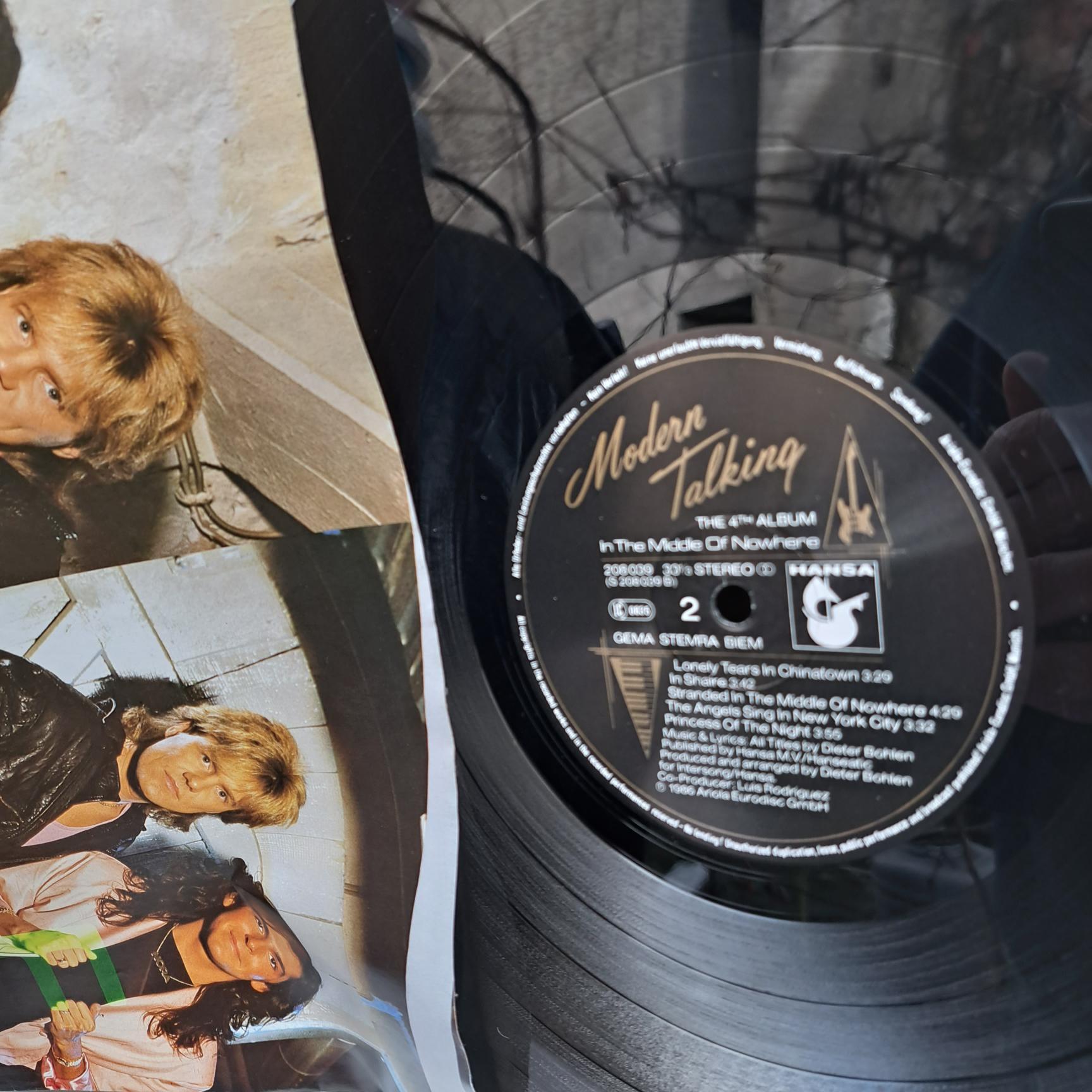 Modern Talking – In The Middle Of Nowhere – The 4th Album Disc VINIL LP VG+ - imagine 3