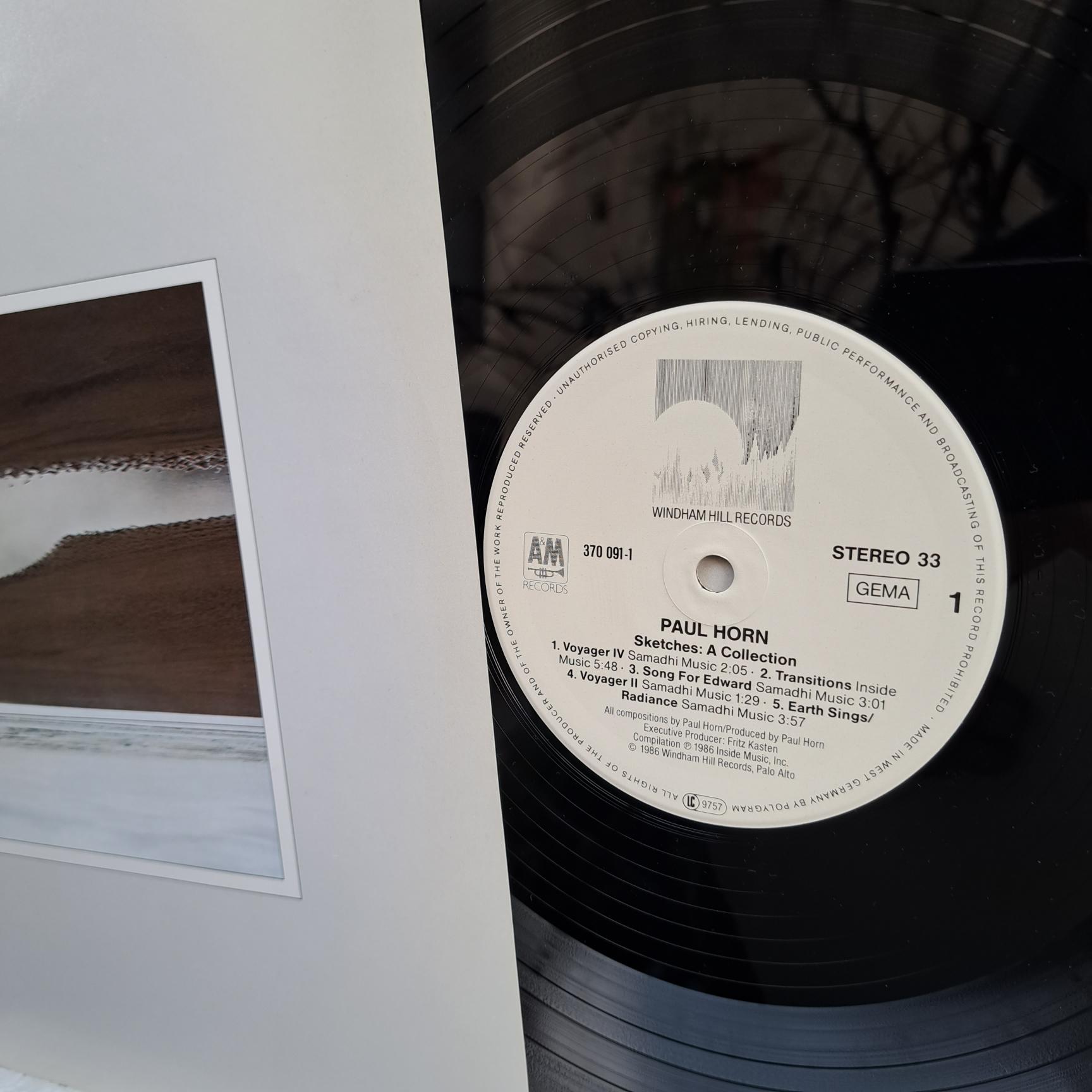 Paul Horn – Sketches: A Collection Disc VINIL LP VG+ - imagine 2