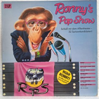 Ronny's Pop Show 16  1990   KLF , Talk 2 LP  Talk, New Kids On The Block,  Disc VINIL VG  P.M. Sampson & Double Key, Blue System , Alannah Myles , Paul Young