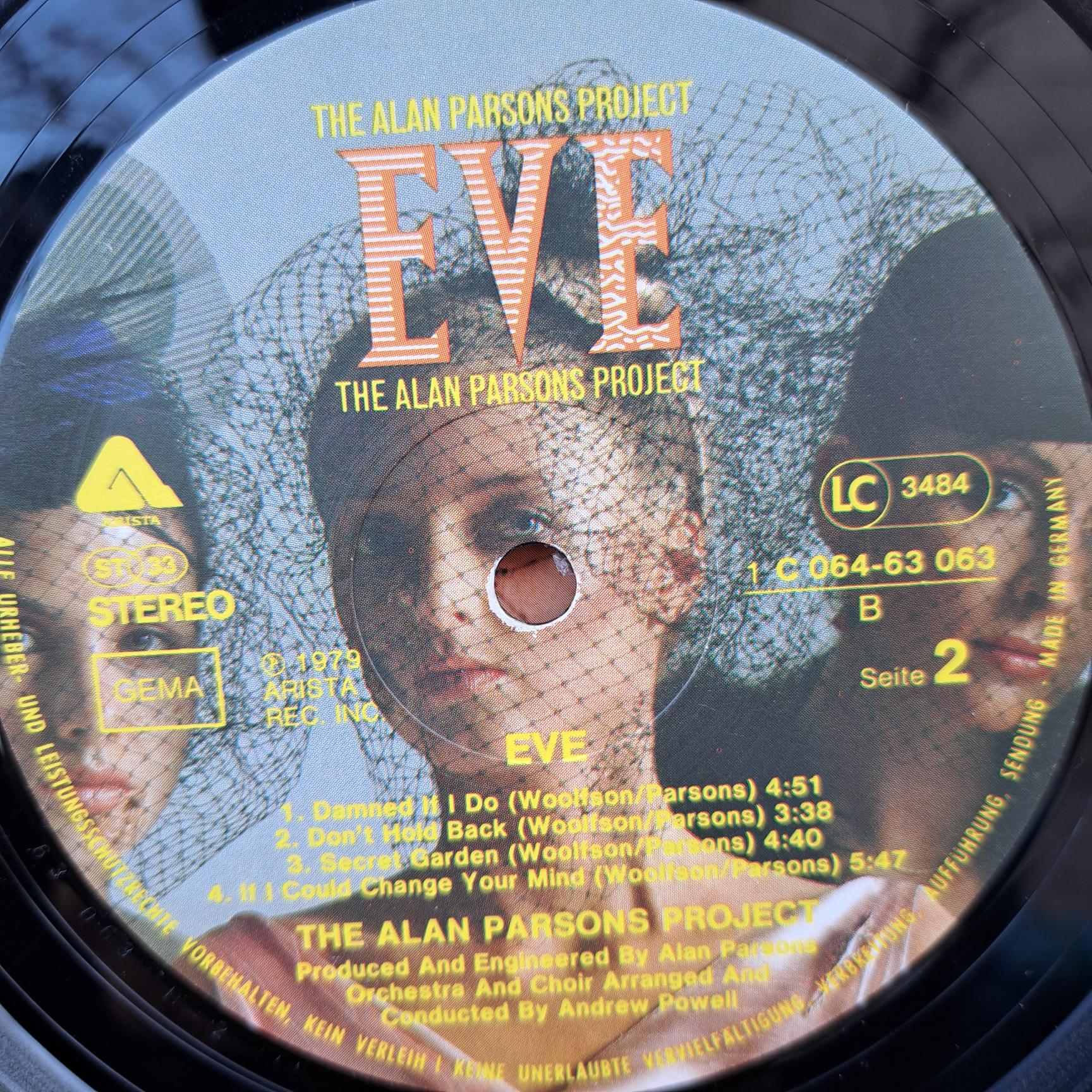 The Alan Parsons Project – Eve Disc VINIL LP VG+ - imagine 3