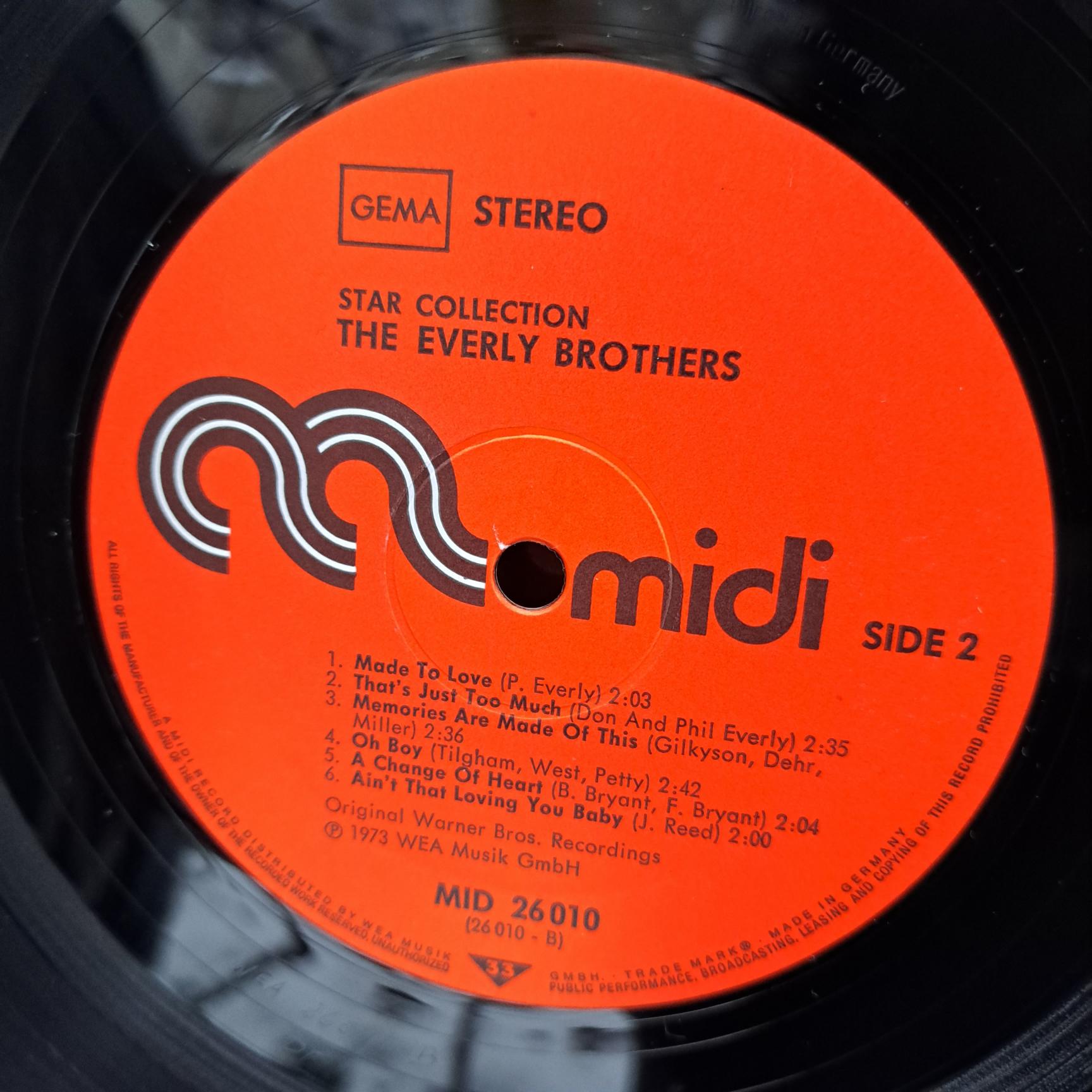 The Everly Brothers – Star-Collection Disc VINIL LP VG VG+ - imagine 3