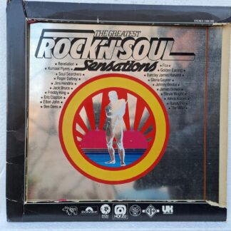 The Greatest Rock'N'Soul Sensations   Disc VINIL LP VG  Gloria Gaynor, The Who, Bee Gees, Eric Clepton, Jimi Hendrix, James Brown, Randy Pie