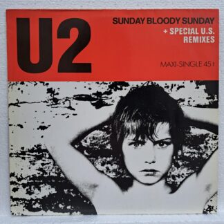U2 – Sunday Bloody Sunday   Disc VINIL Maxi  VG+