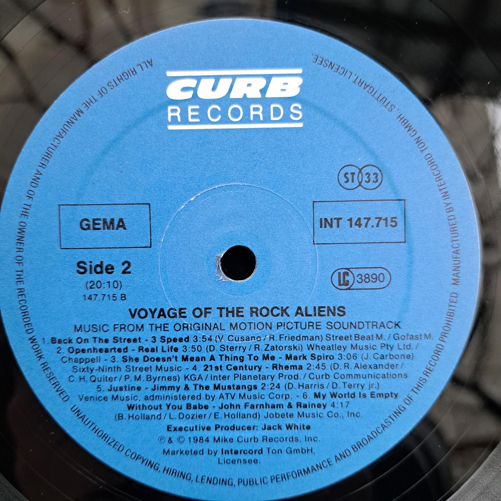 Voyage Of The Rock Aliens Disc VINIL LP VG - imagine 3