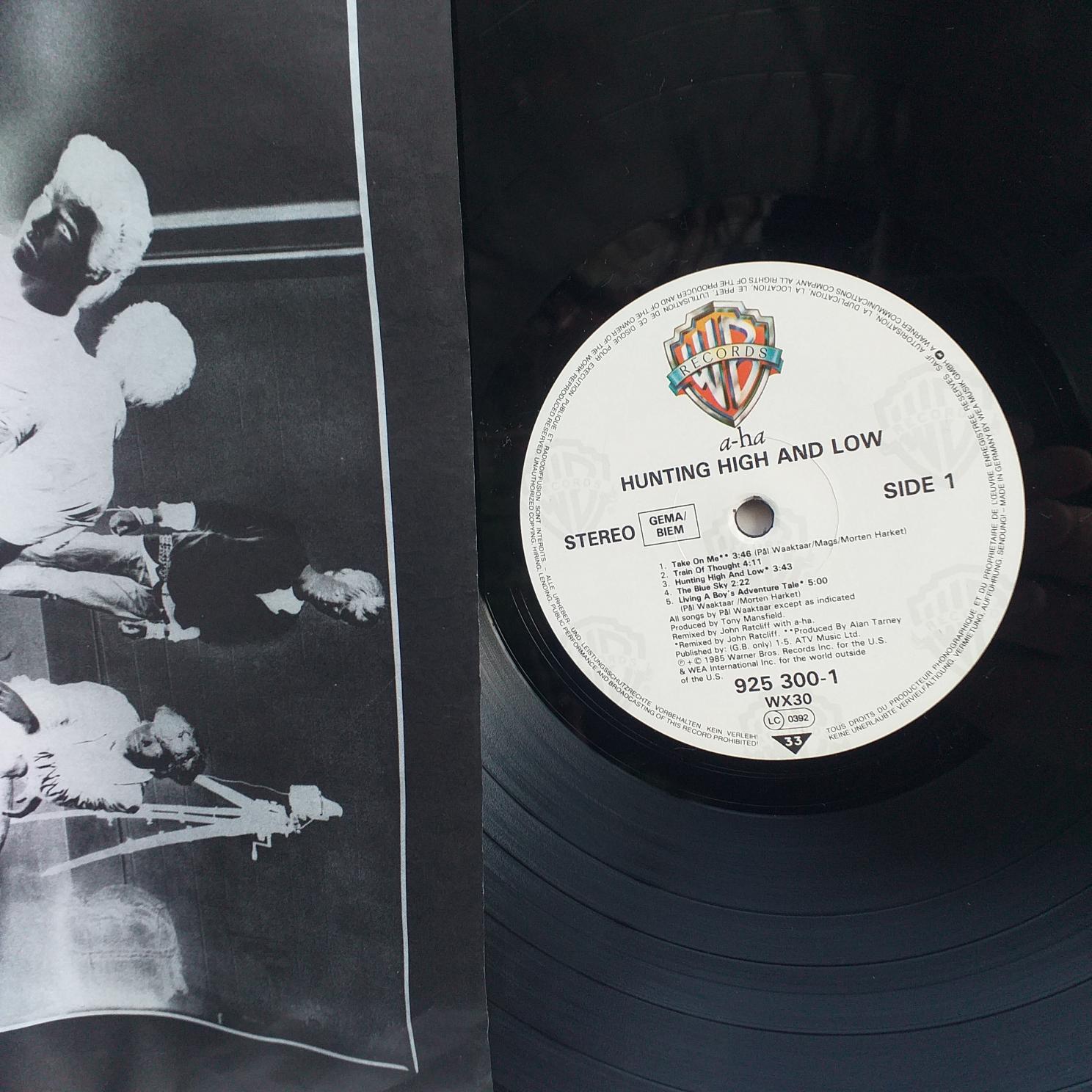 a-ha – Hunting High And Low Disc VINIL LP VG+ - imagine 3