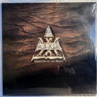 Axxis – Kingdom Of The Night   Disc VINIL LP  VG   VG+  RESIGILAT