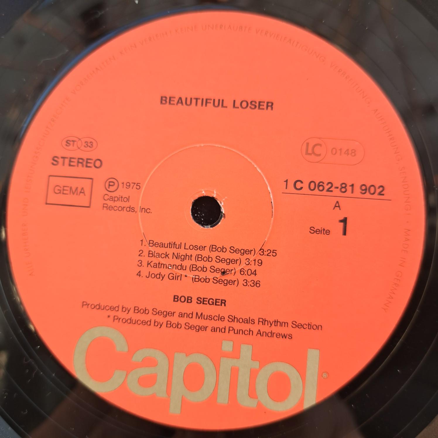 Bob Seger – Beautiful Loser Disc VINIL LP VG VG+ (R) - imagine 2