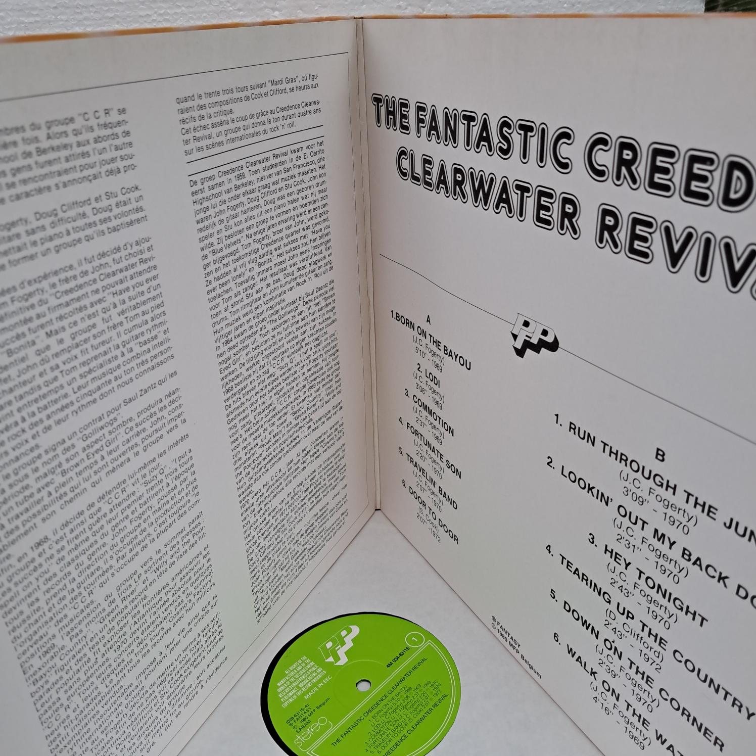 Creedence Clearwater Revival – The Fantastic Creedence Clearwater Revival Disc VINIL LP VG+ - imagine 4