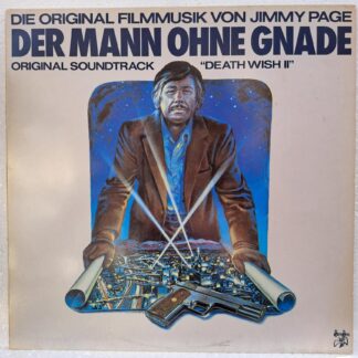 OMUL FĂRĂ MILA  MUZICA DIN FILM Disc VINIL LP  VG   VG+  DER MANN OHNE GNADE Soundtrack by JIMMY PAGE