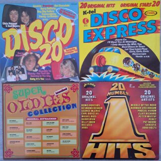 Disco - Oldies - Hits Disc VINIL (DM9) LP  VG   VG+  Ray Charles, Rod Steward, Jefferson Airplane, Jerry Lee Lewis, Exile, Donna Summer,  Smokie, Commodores,  Hot Chocolate, Kraftwerk,