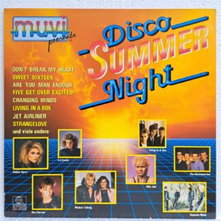 Disco Summer Night    Disc VINIL LP VG+  Living In A Box, Den Harrow, Radiorama, C.C. Catch, Billy Idol, Modern Talking, Depeche Mode ...
