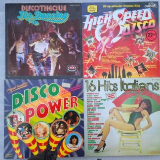 Disco x 3  -  italien x 1    Disc VINIL  (DM4)   4LP  VG   VG+