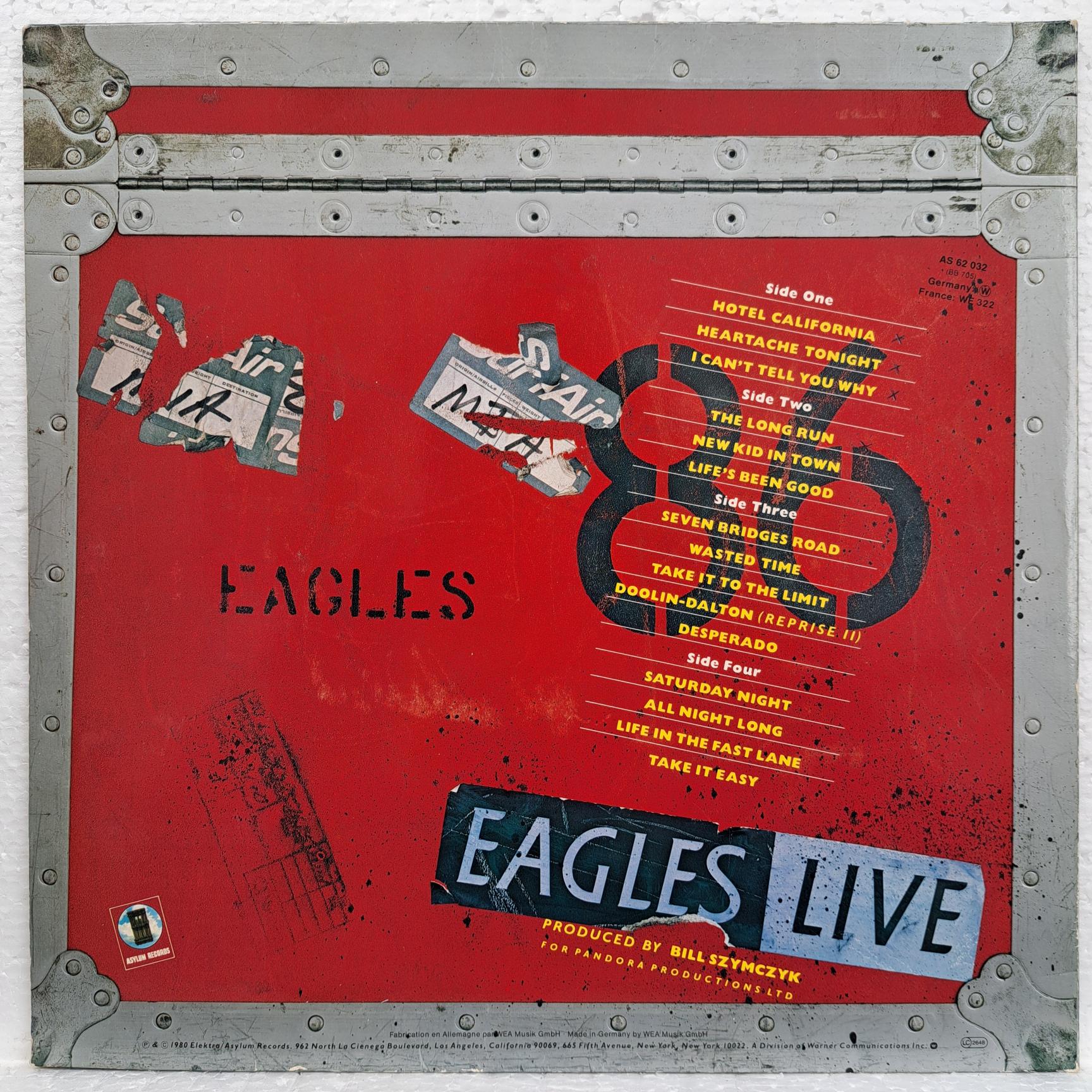 Eagles – Eagles Live Disc VINIL 2LP VG+ INCLUSIV POSTER - imagine 2
