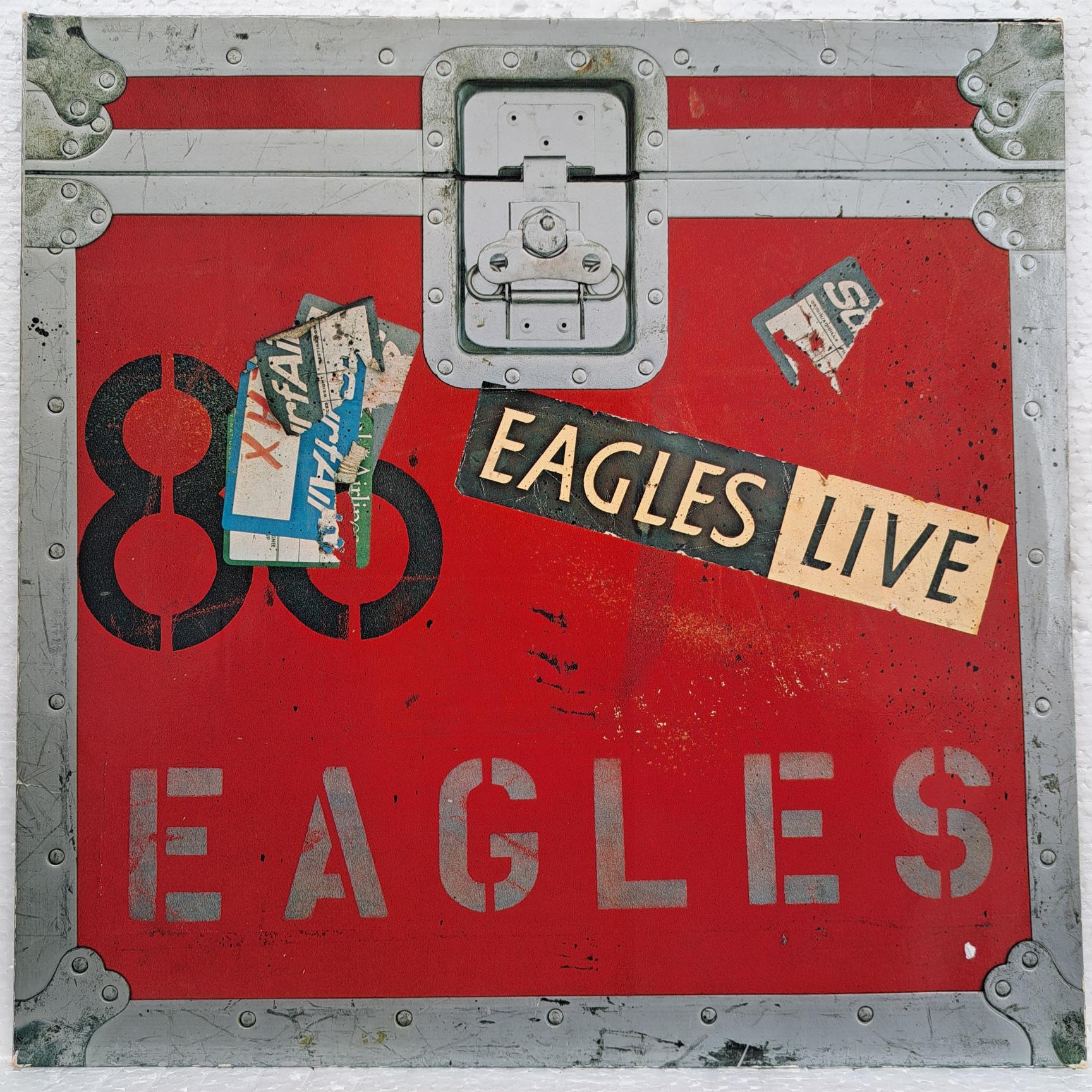 Eagles – Eagles Live Disc VINIL 2LP VG+ INCLUSIV POSTER