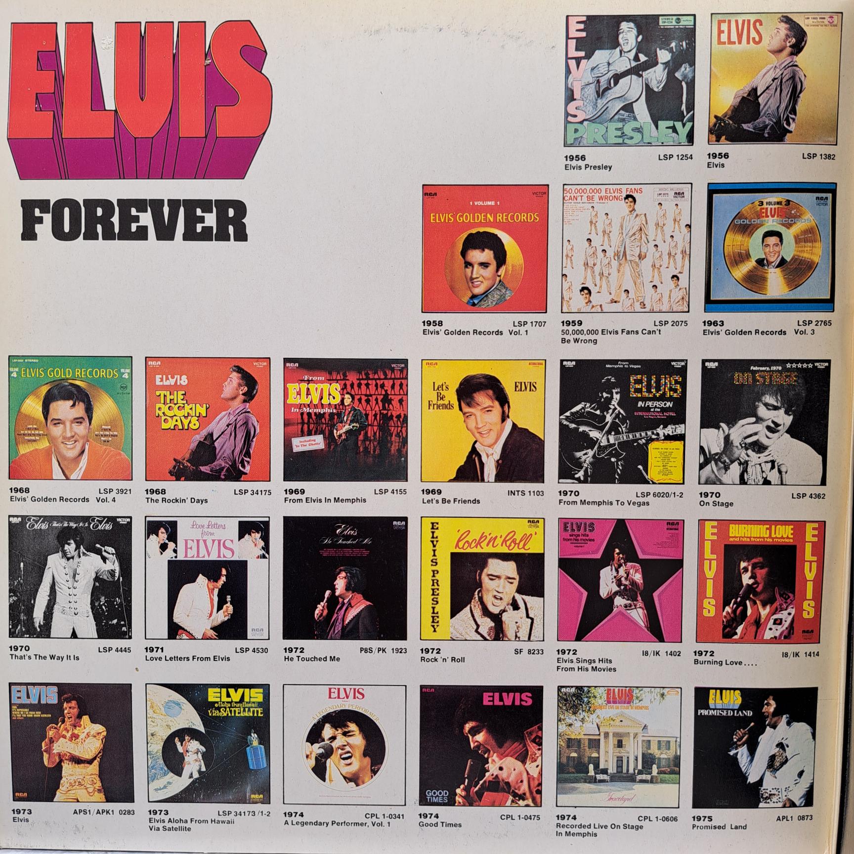 Elvis Presley – Elvis Forever Disc VINIL 2LP VG+ - imagine 2
