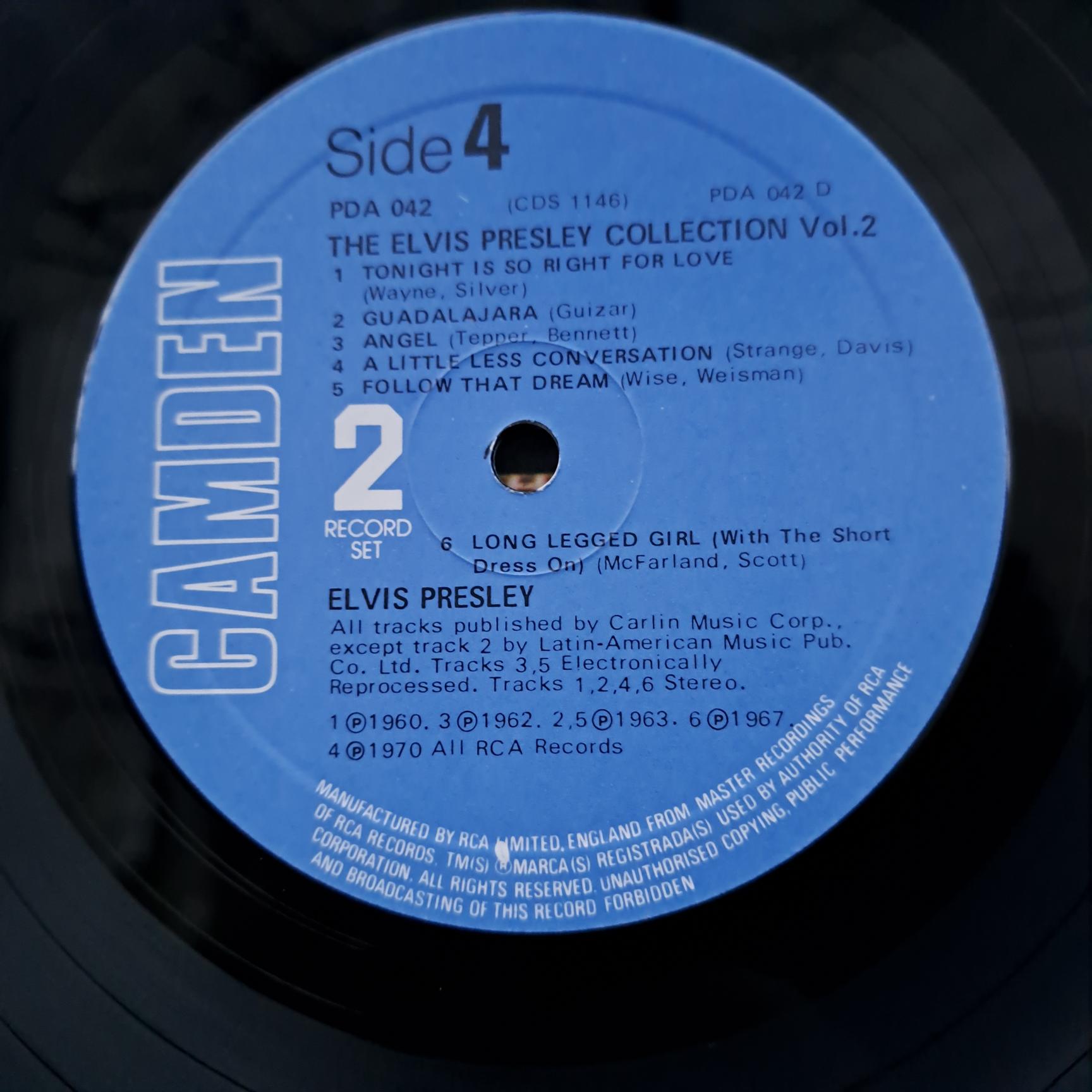 Elvis Presley – The Elvis Presley Collection Vol.2 Disc VINIL LP VG+ - imagine 3