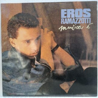 Eros Ramazzotti – Musica È    Disc VINIL LP  VG+ INTREBATI INAINTE DE A CUMPARA  nu am gasit  06  '24cautat